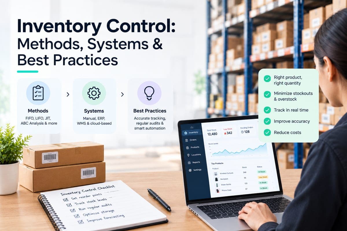 Inventory Control: Methods, Systems & Best Practices