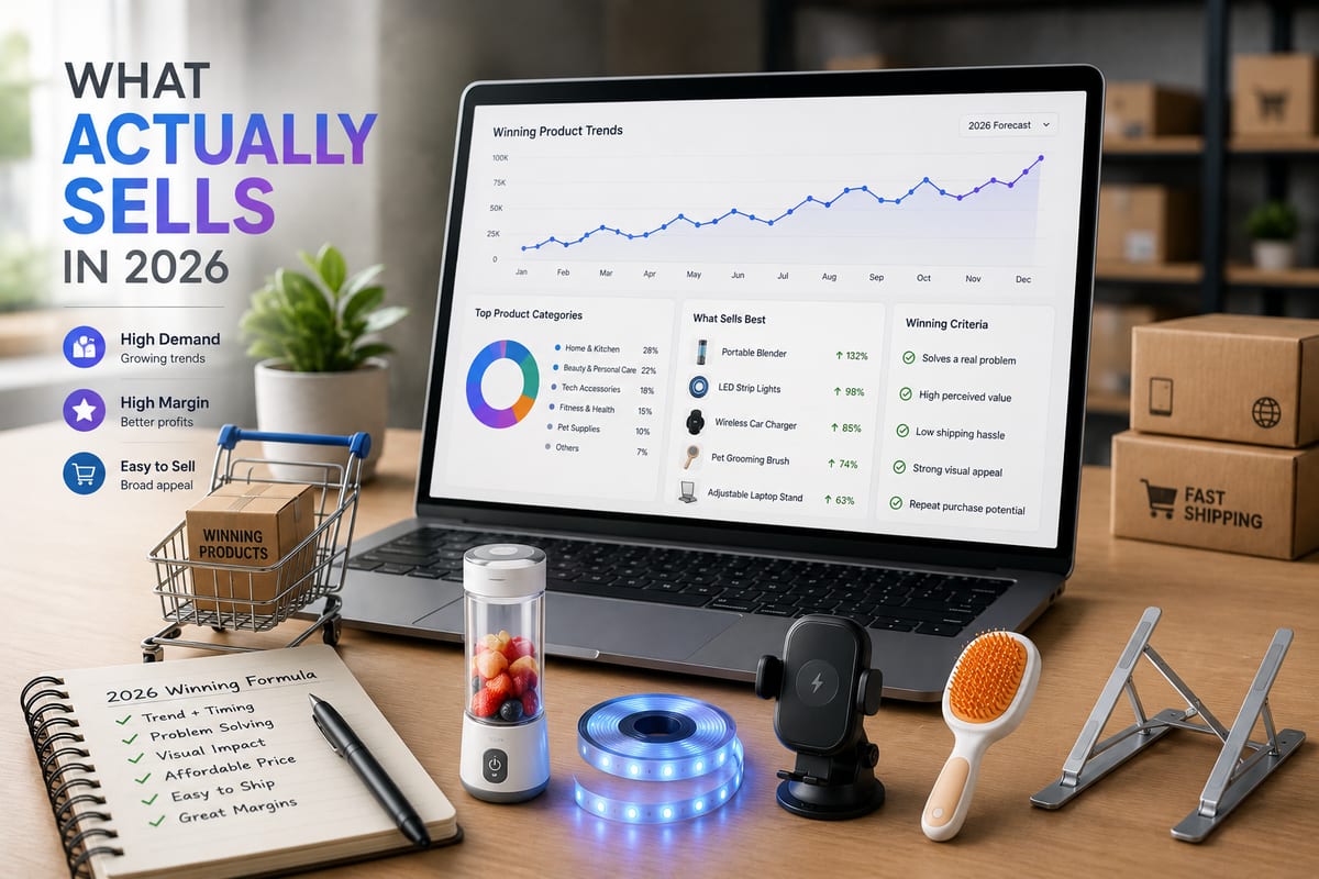 Dropshipping Products: What Actually Sells in 2026